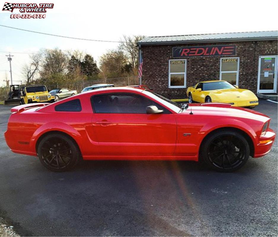 vehicle gallery/ford mustang xd series km691 spin   wheels and rims