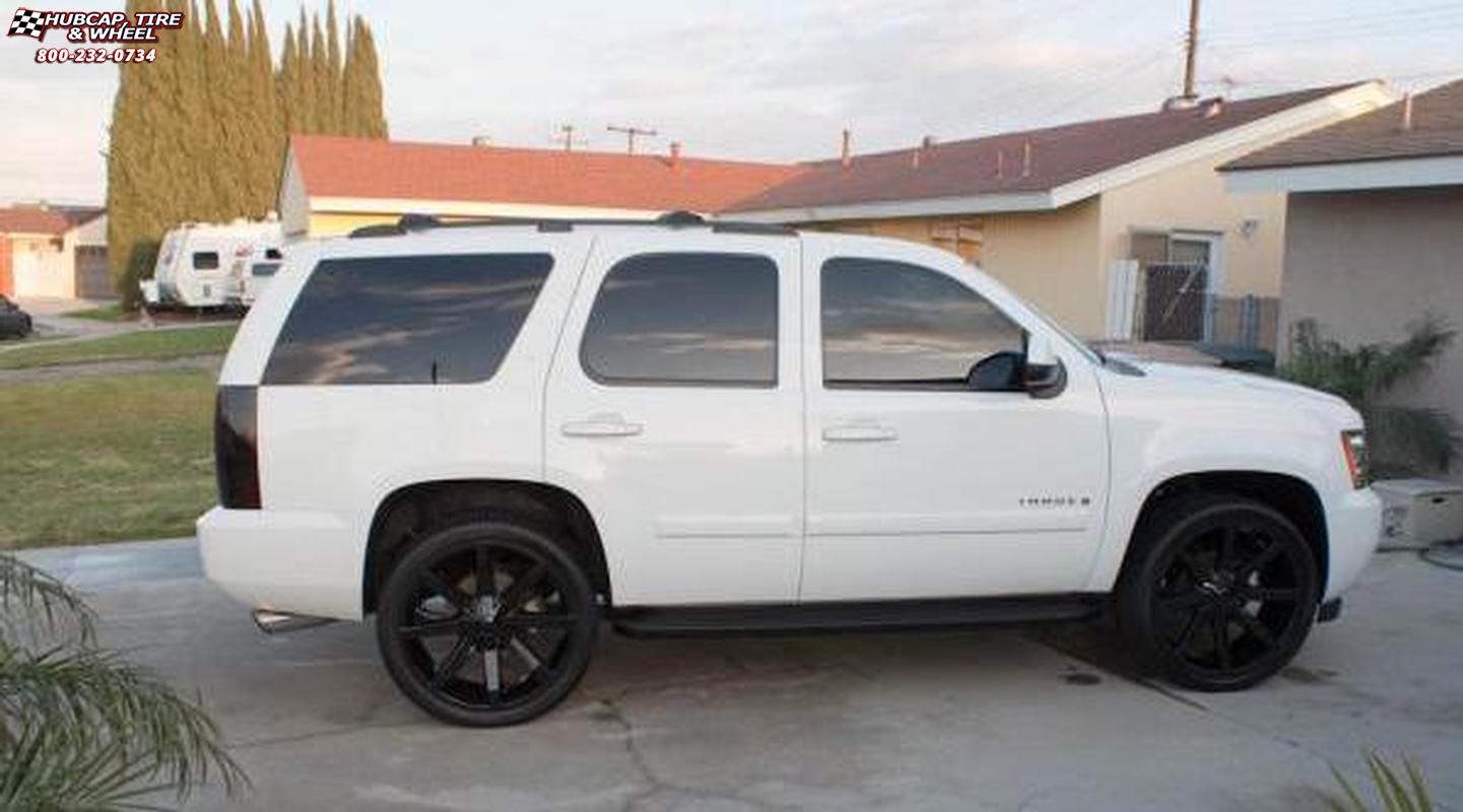 vehicle gallery/2011 gmc yukon xd series km651 slide  Gloss Black wheels and rims