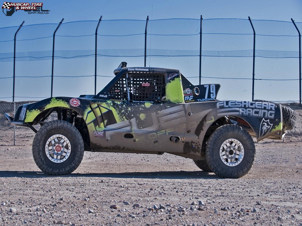 vehicle gallery/toyota tundra trophy truck fuel anza beadlock d116 17X9  Raw Machined wheels and rims