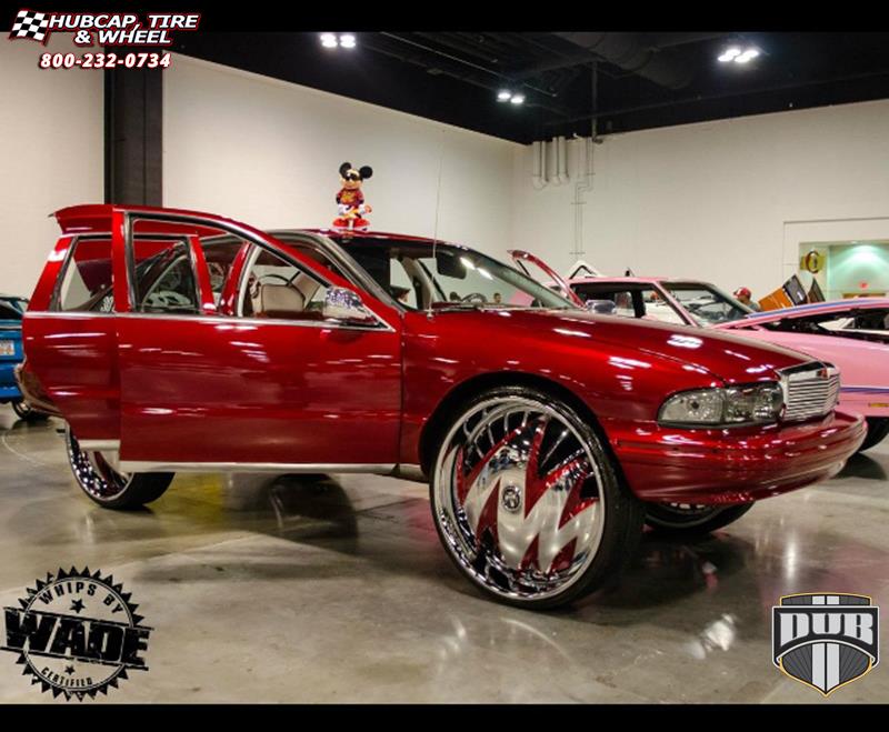 vehicle gallery/chevrolet caprice dub s606 ragged  Chrome wheels and rims