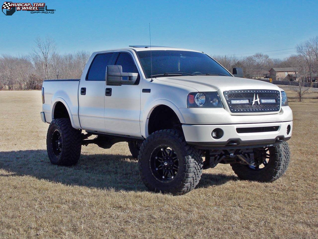 vehicle gallery/ford f 150 fuel hostage d531 20X10  Matte Black wheels and rims