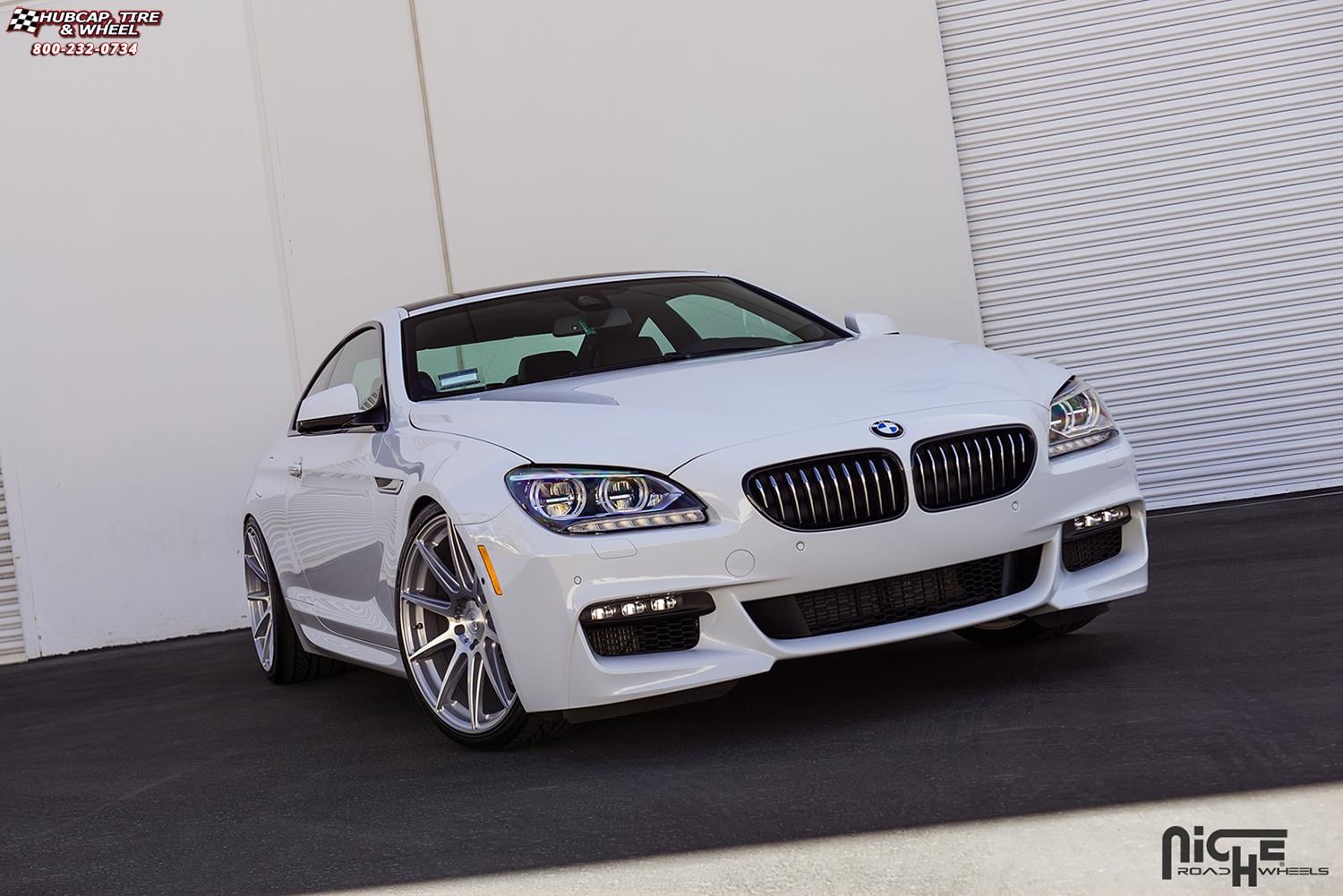 vehicle gallery/bmw 640i niche essen m146 21x9  Silver & Machined wheels and rims