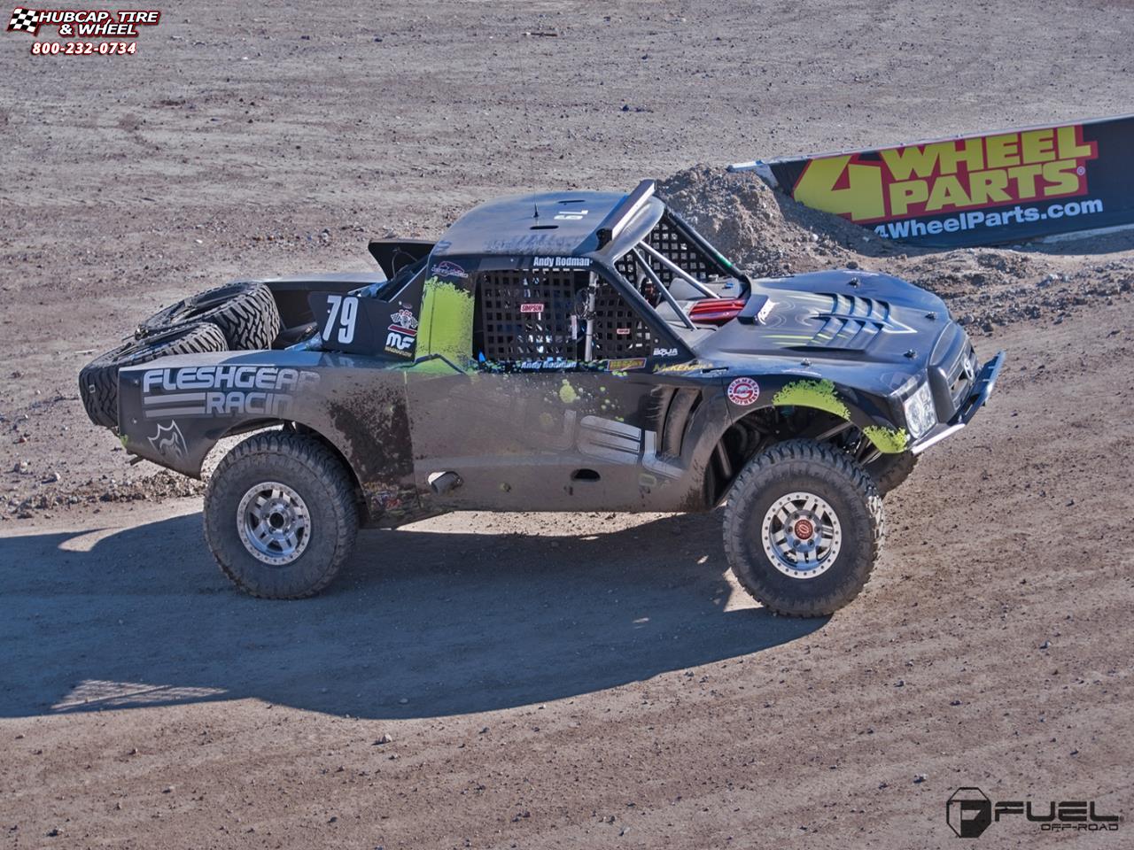 vehicle gallery/toyota tundra trophy truck fuel anza beadlock d116 17X9  Raw Machined wheels and rims