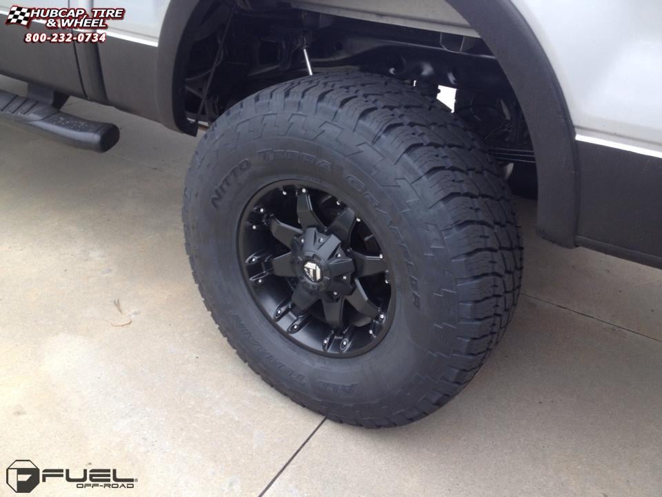 vehicle gallery/ford f 150 fuel octane d509 17X9  Matte Black wheels and rims