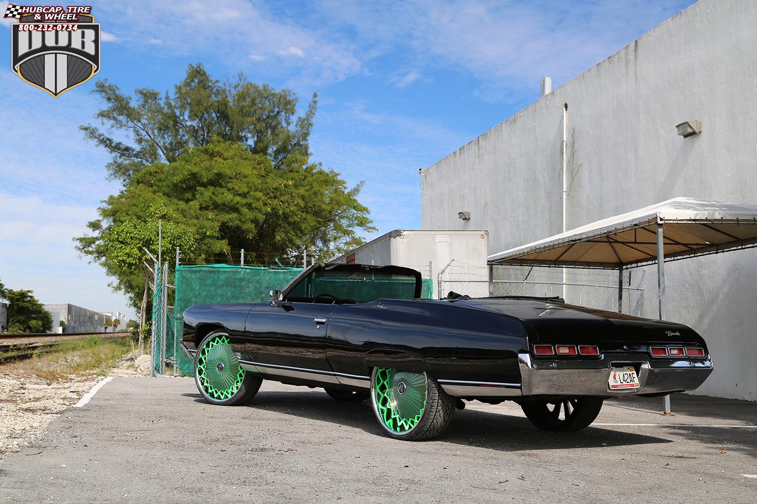 vehicle gallery/chevrolet impala dub s716 glaze 26X9  New Stunnrz staggered base wheel wheels and rims