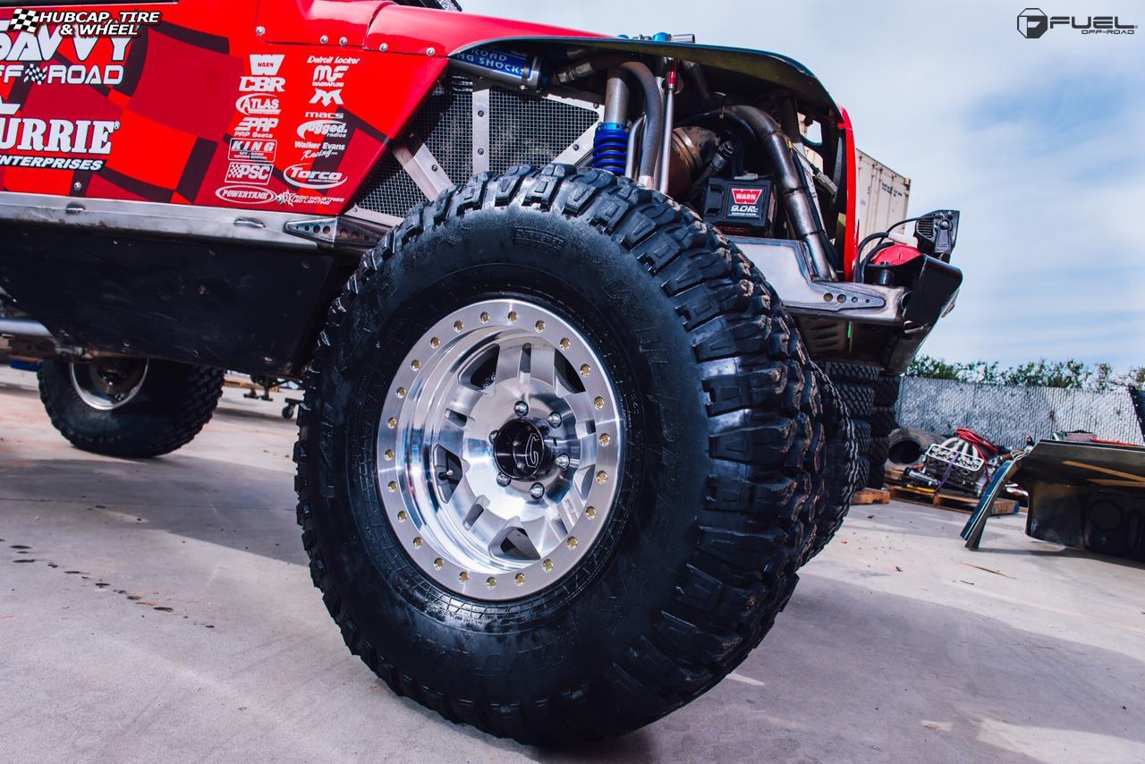 vehicle gallery/jeep wrangler fuel anza beadlock d116 17X9  Raw Machined wheels and rims