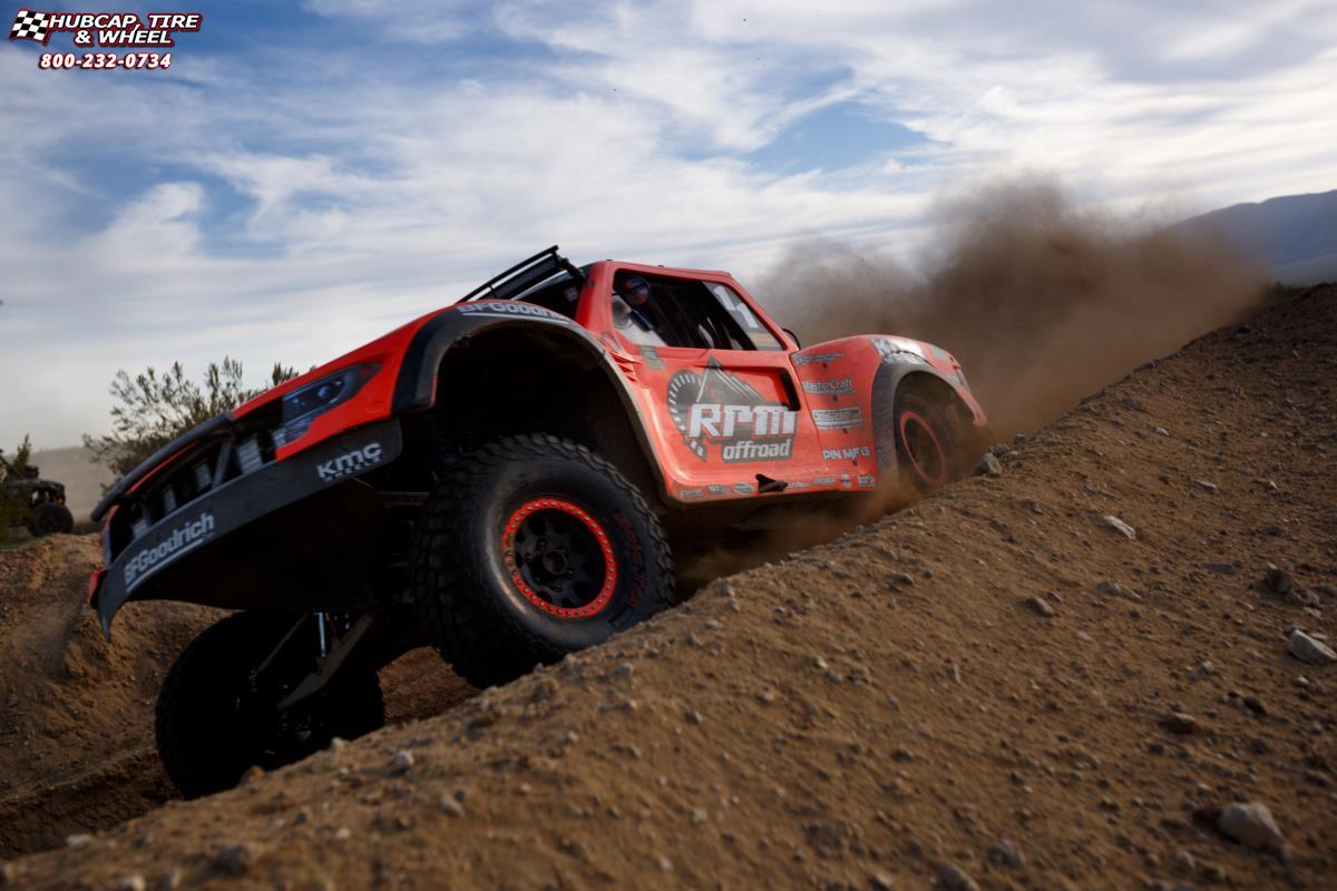 vehicle gallery/ford f 150 raptor xd series xd222 enduro beadlock x  Satin Black wheels and rims