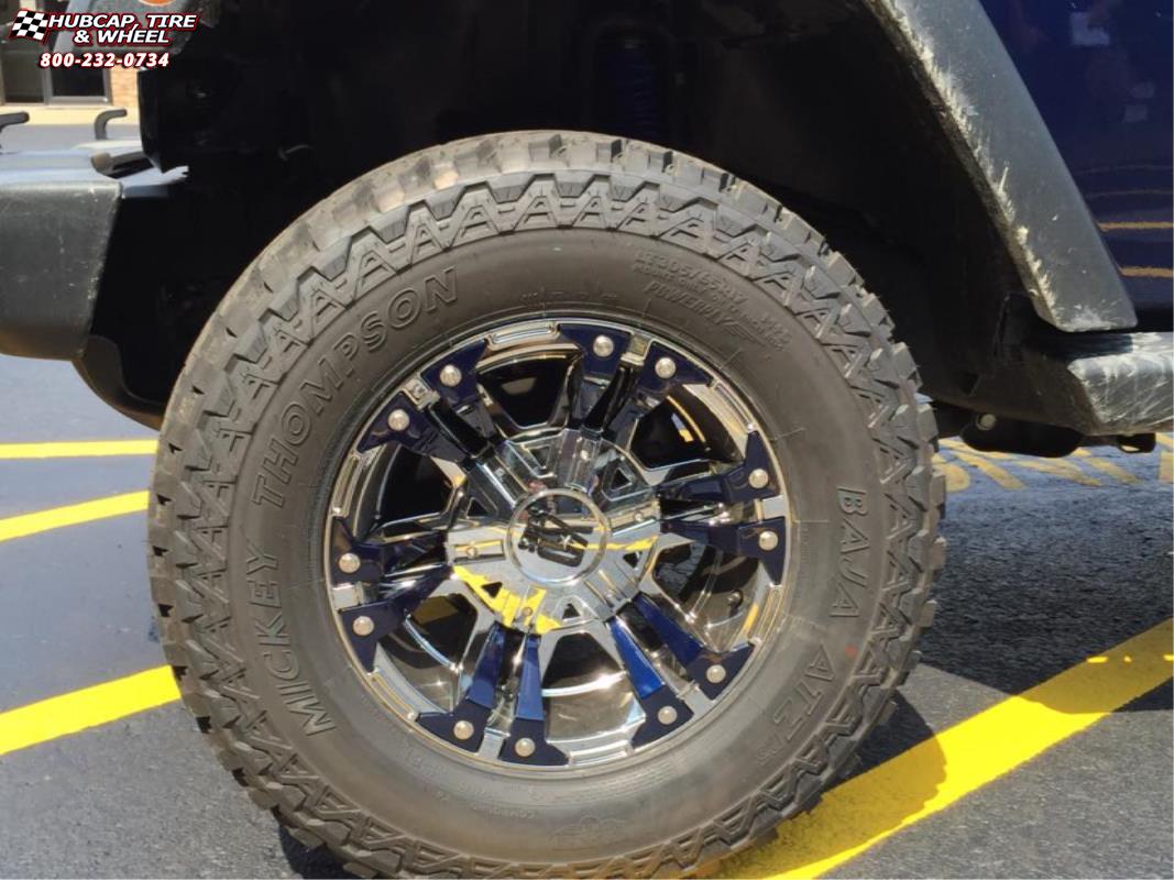vehicle gallery/jeep wrangler xd series xd822 monster ii   wheels and rims