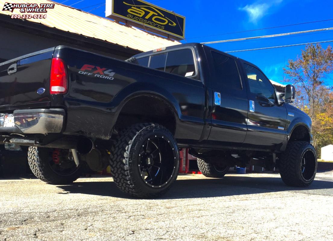 vehicle gallery/ford f 150 moto metal mo962  Gloss Black & Milled wheels and rims