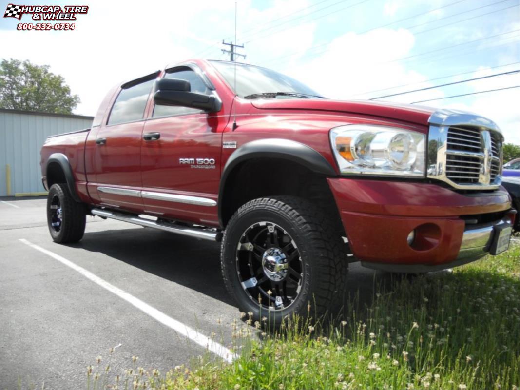 vehicle gallery/ram 1500 xd series xd797 spy x  Gloss Black Machined wheels and rims