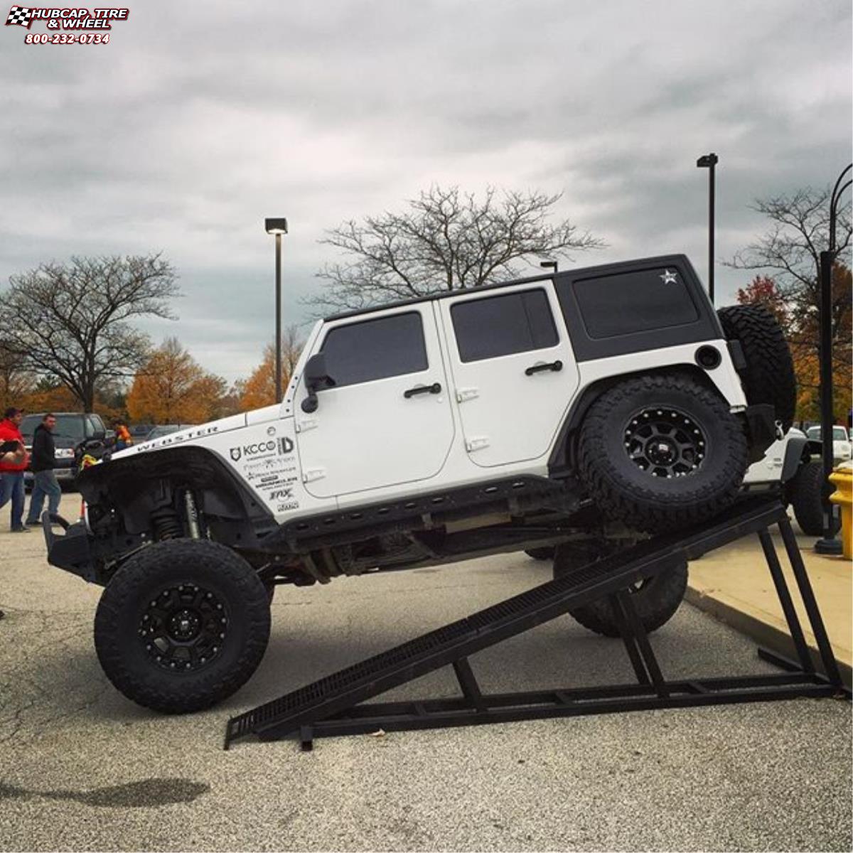 vehicle gallery/jeep wrangler xd series xd807 strike x  Matte Black wheels and rims