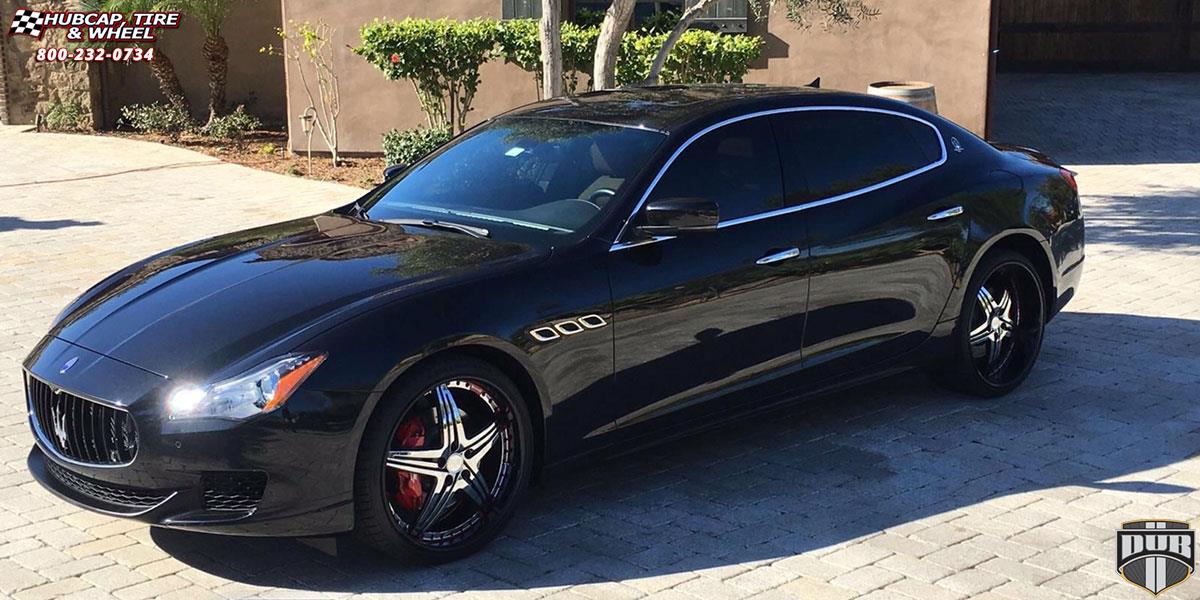 vehicle gallery/maserati quattroporte dub xa50 tango   wheels and rims