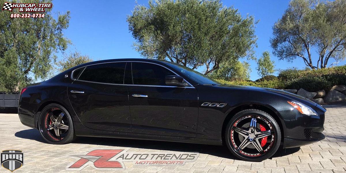 vehicle gallery/maserati quattroporte dub xa50 tango   wheels and rims