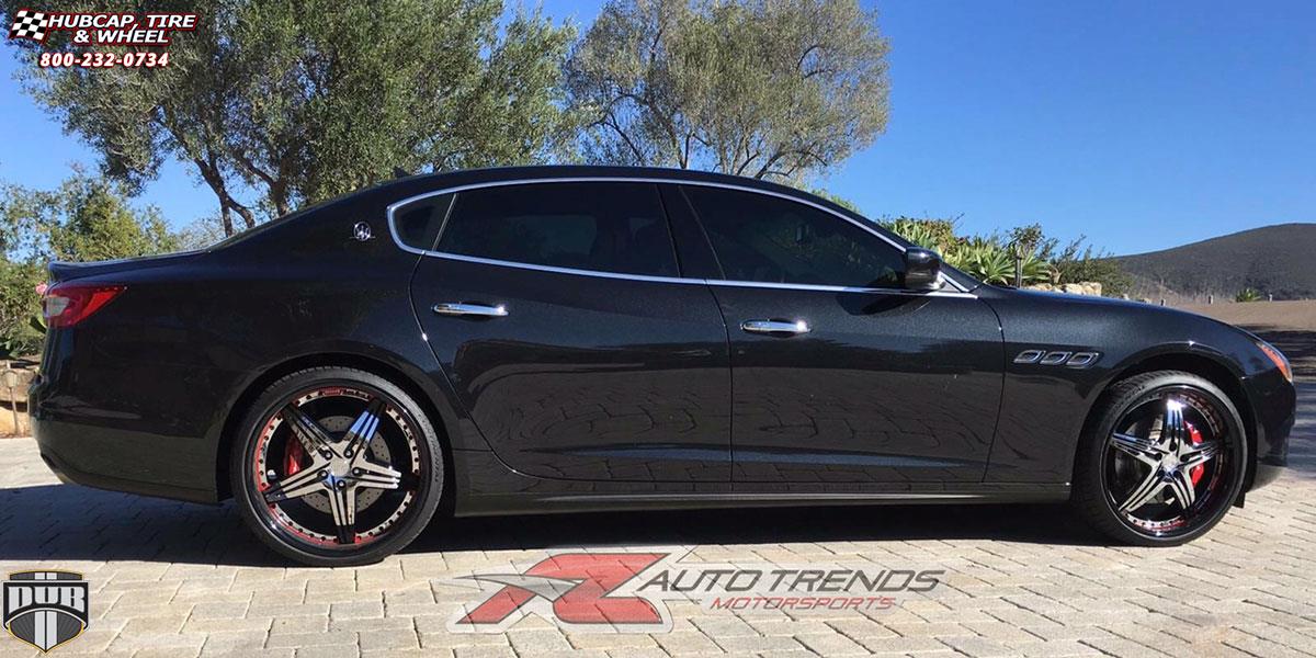vehicle gallery/maserati quattroporte dub xa50 tango   wheels and rims