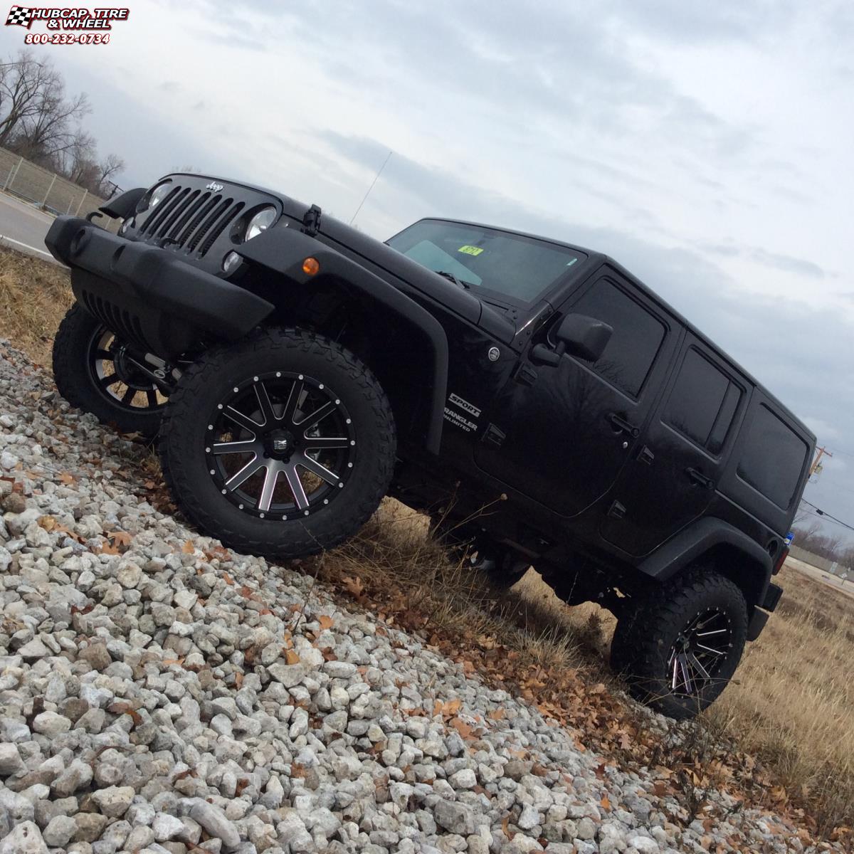 vehicle gallery/jeep wrangler xd series xd818 heist 20x   wheels and rims