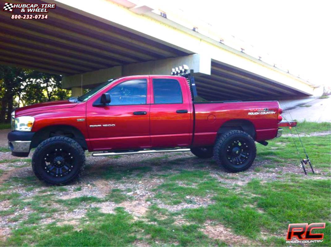 vehicle gallery/ram 1500 xd series xd778 monster x  Matte Black wheels and rims