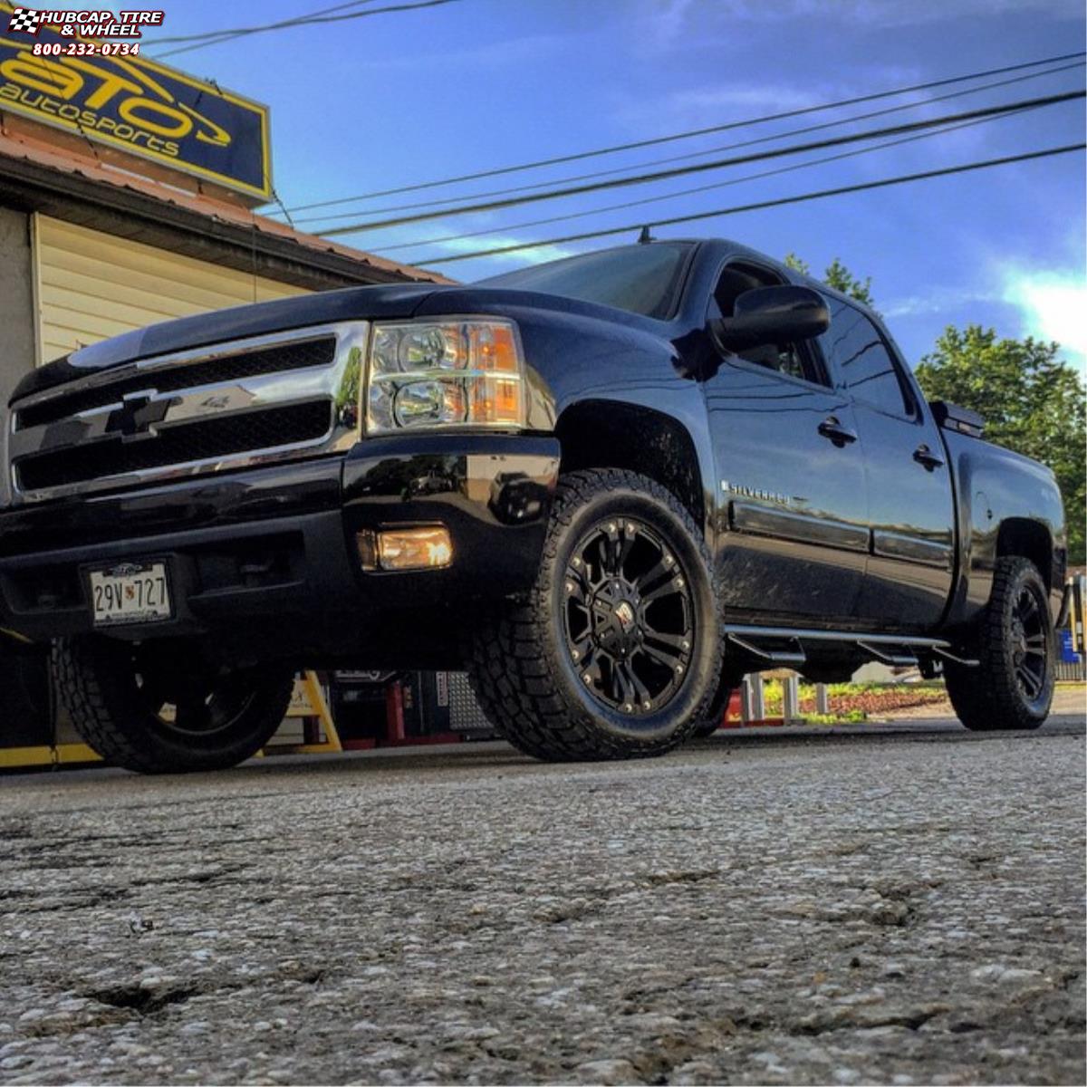 vehicle gallery/chevrolet silverado 1500 xd series xd822 monster ii   wheels and rims