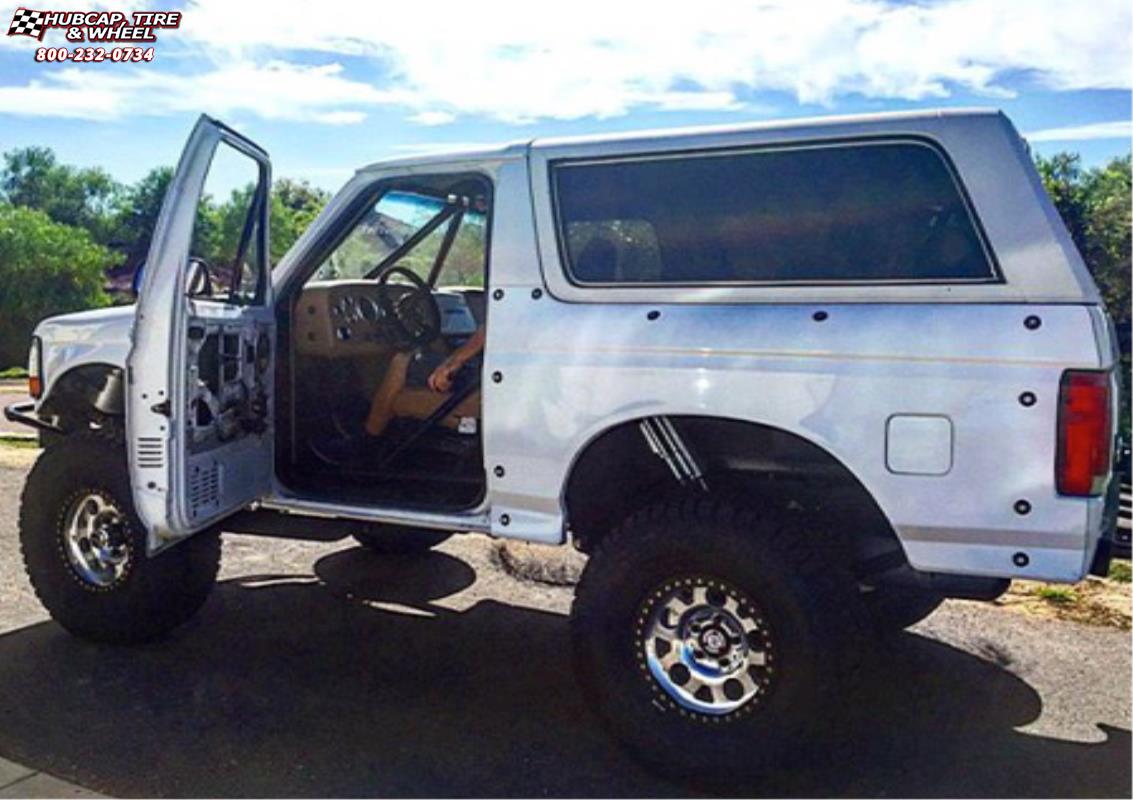 vehicle gallery/ford bronco xd series xd222 enduro beadlock x  Machined wheels and rims