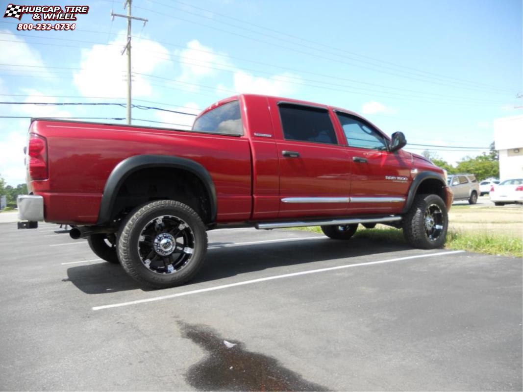 vehicle gallery/ram 1500 xd series xd797 spy x  Gloss Black Machined wheels and rims