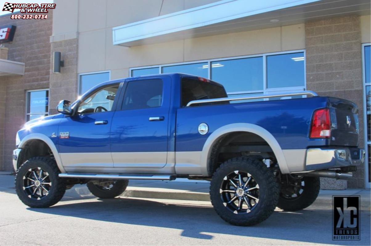vehicle gallery/ram 2500 xd series xd779 badlands x  Gloss Black Machined wheels and rims