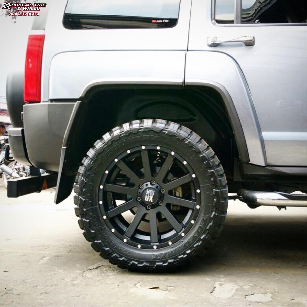 vehicle gallery/jeep wrangler xd series xd818 heist 20x  Satin Black wheels and rims