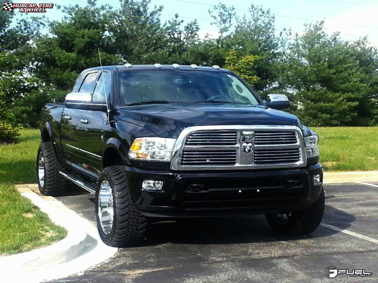 vehicle gallery/dodge ram 2500 fuel hostage d530 0X0  Chrome wheels and rims
