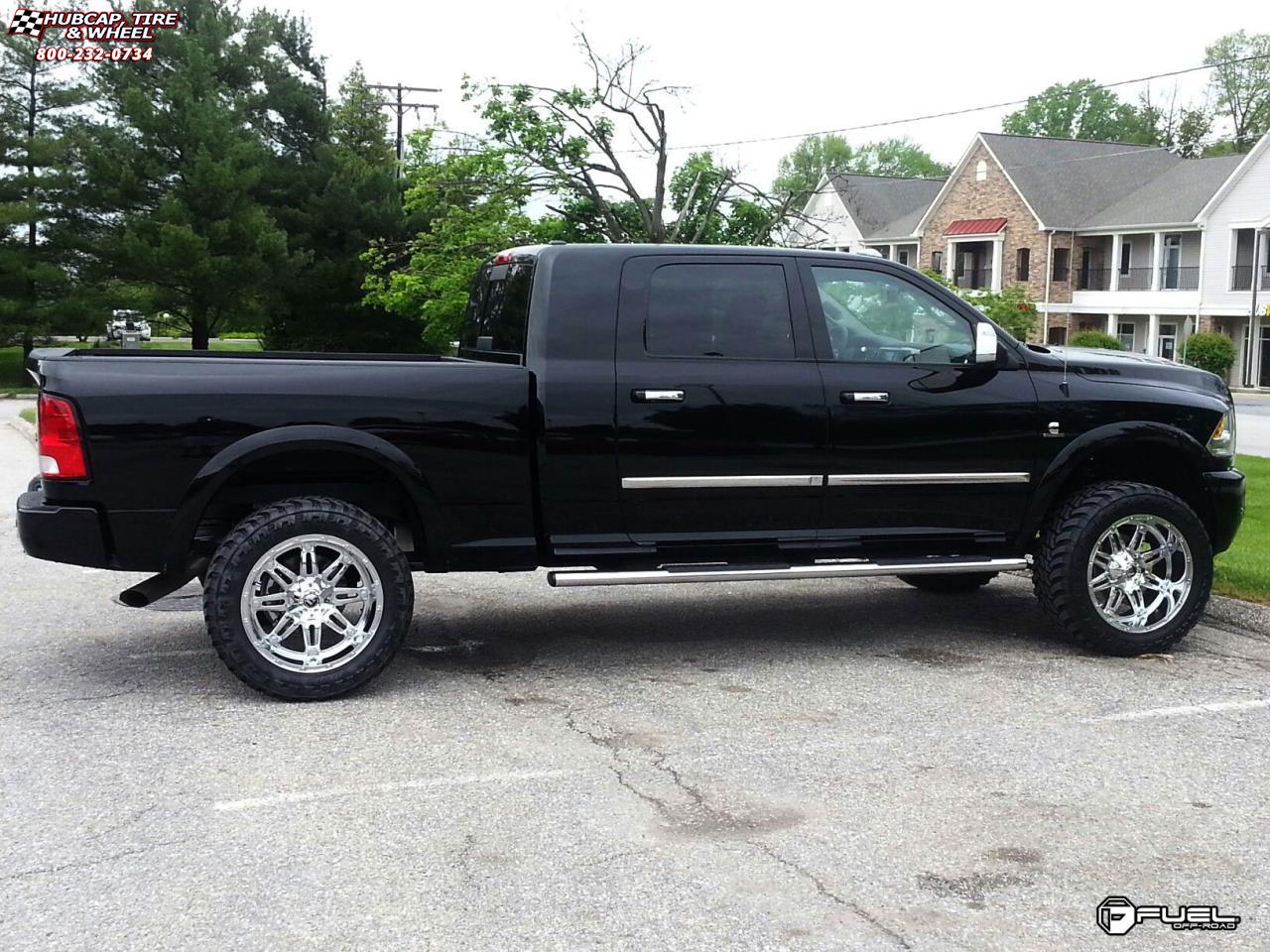 vehicle gallery/dodge ram 2500 fuel hostage d530 0X0  Chrome wheels and rims