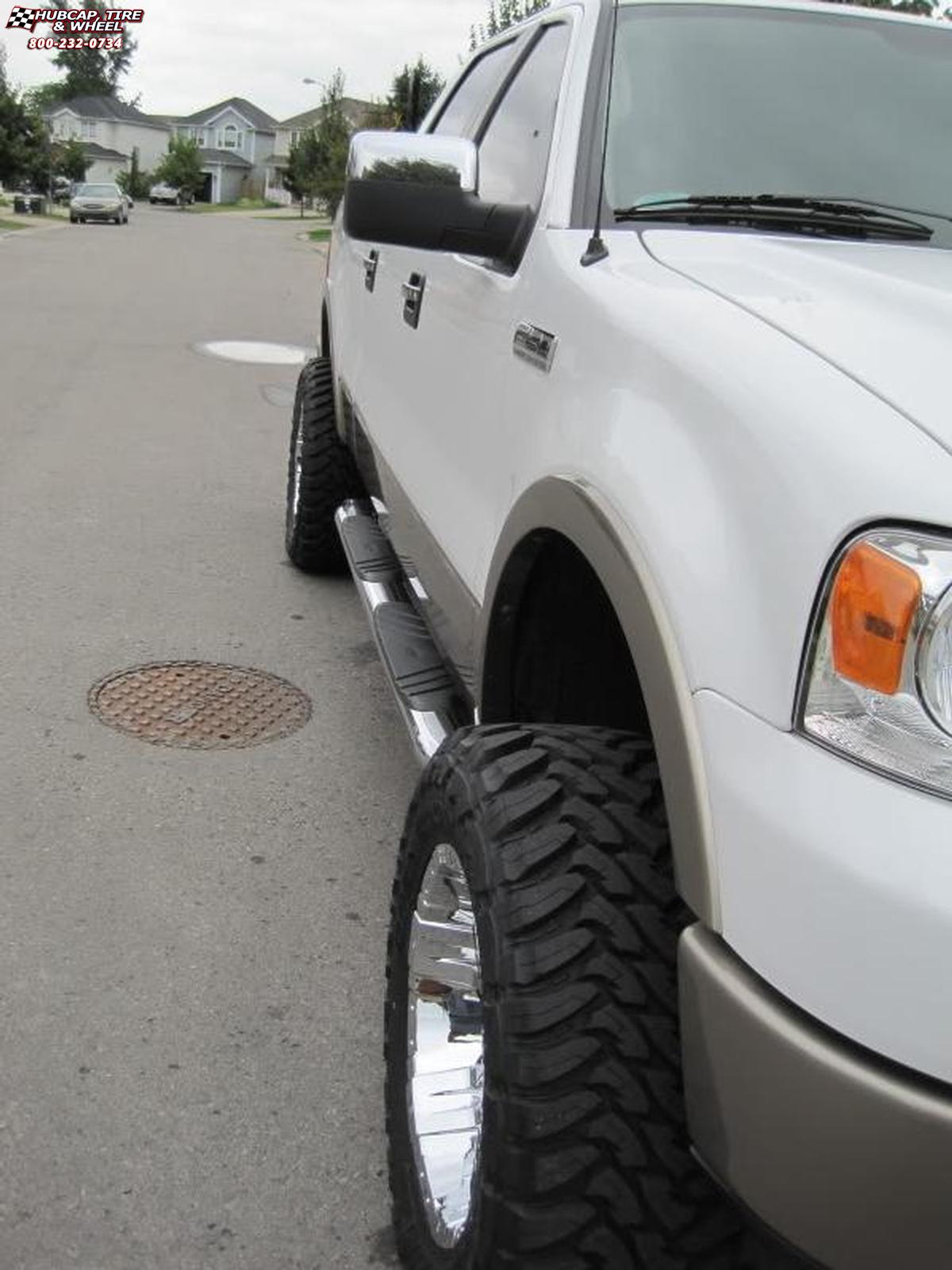 vehicle gallery/2006 ford f 150 moto metal mo951  Chrome wheels and rims
