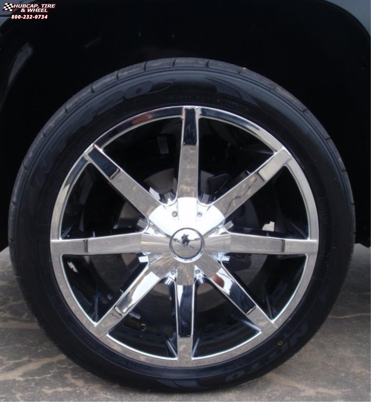 vehicle gallery/gmc sierra 1500 xd series km651 slide  Chrome wheels and rims