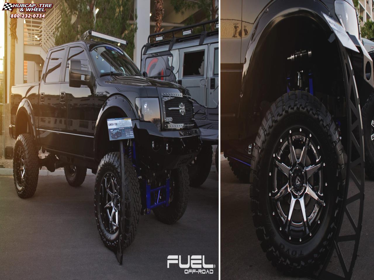 vehicle gallery/ford f 150 fuel rampage forged 20X12  Custom wheels and rims