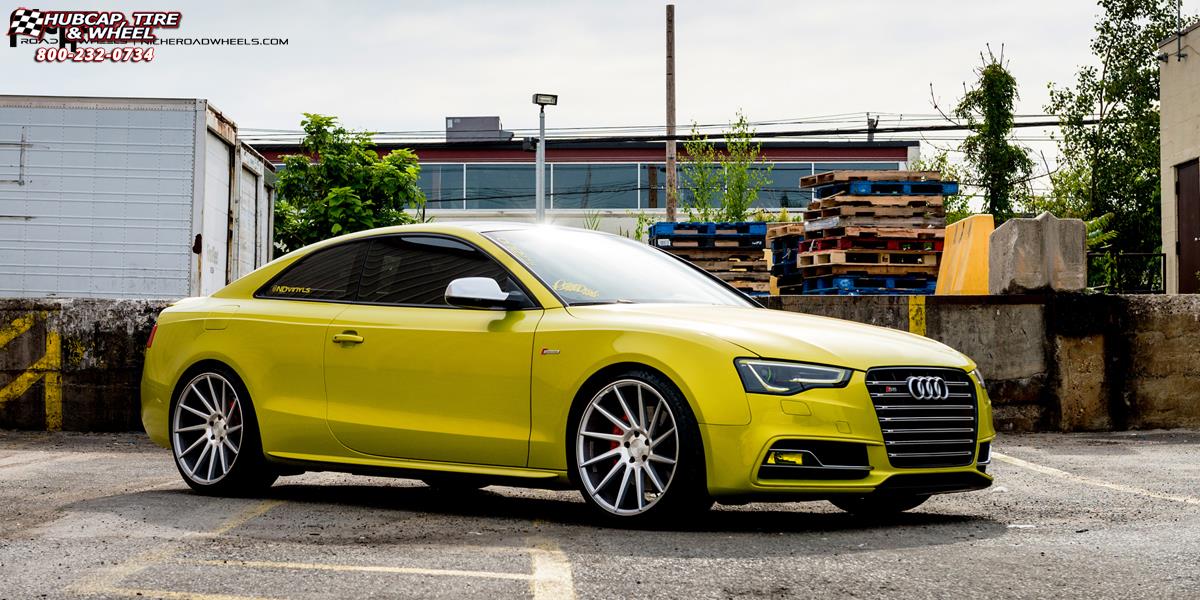 vehicle gallery/audi s5 niche surge m112 20x105  Silver & Machined wheels and rims