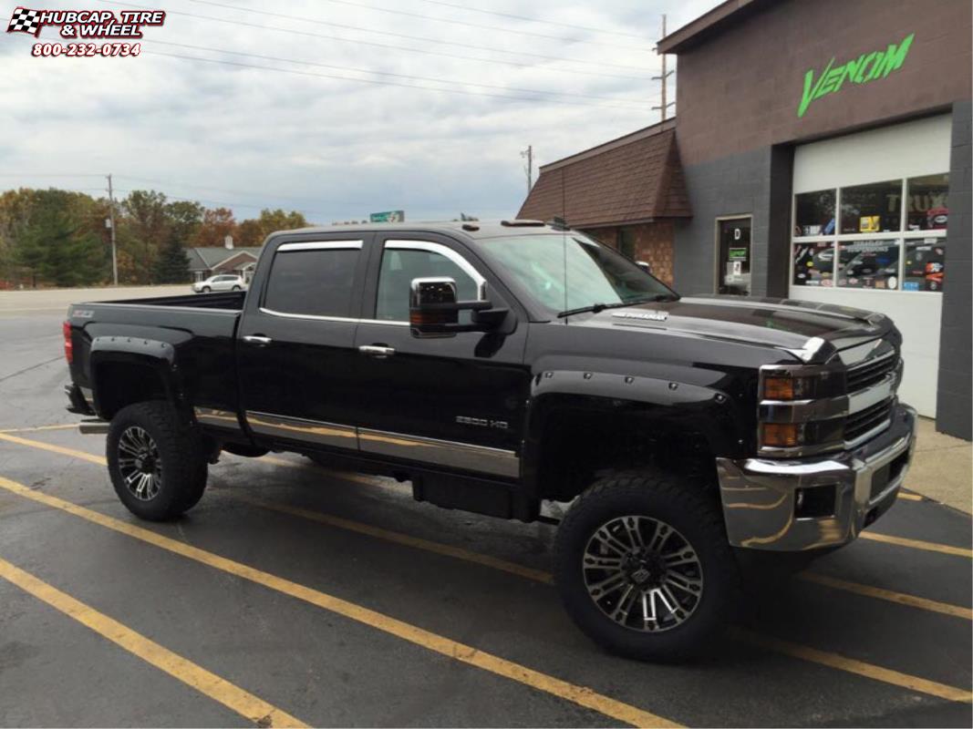 vehicle gallery/chevrolet silverado 2500 xd series xd810 brigade   wheels and rims