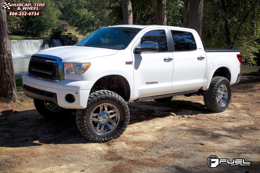 vehicle gallery/toyota tundra fuel pump d514 0X0  Chrome wheels and rims
