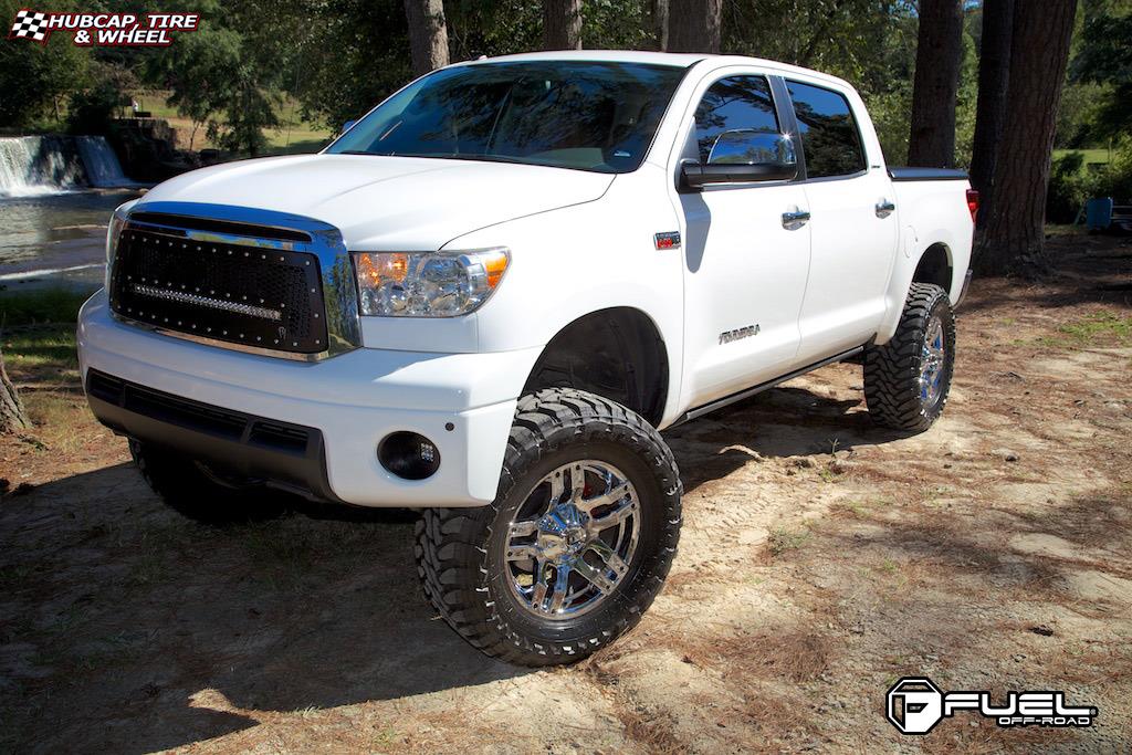 vehicle gallery/toyota tundra fuel pump d514 0X0  Chrome wheels and rims