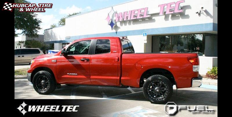 vehicle gallery/toyota tundra fuel mojave 0X0  Black wheels and rims