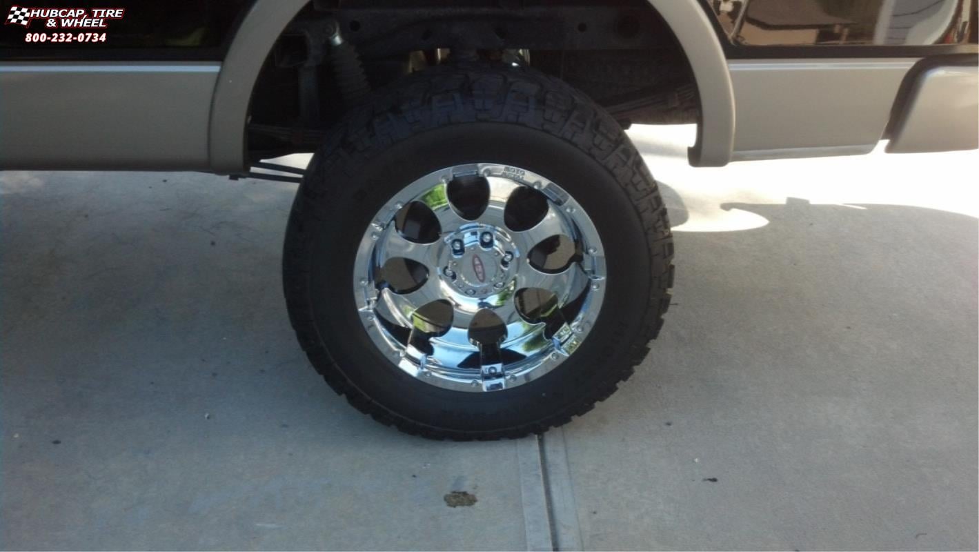 vehicle gallery/2005 ford f 150 moto metal moto metal  Chrome wheels and rims