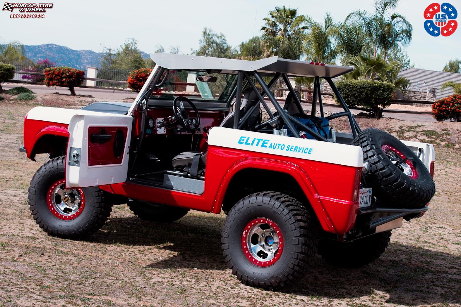 vehicle gallery/ford bronco us mags indy u101 truck 15X8  Polished wheels and rims