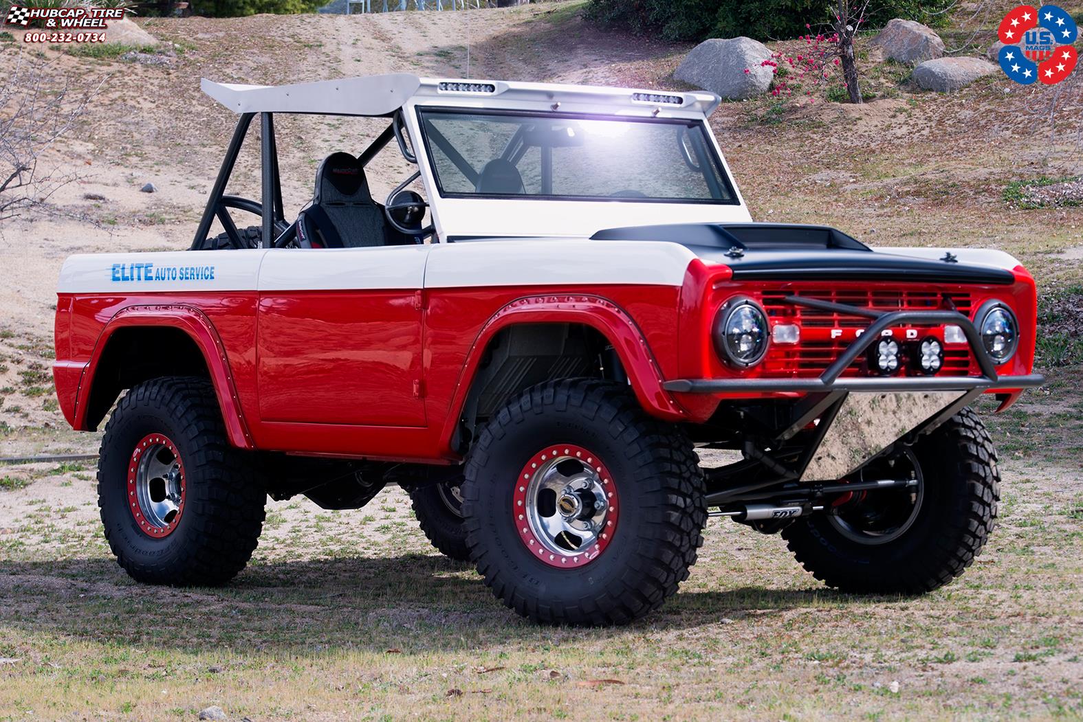 vehicle gallery/ford bronco us mags indy u101 truck 15X8  Polished wheels and rims