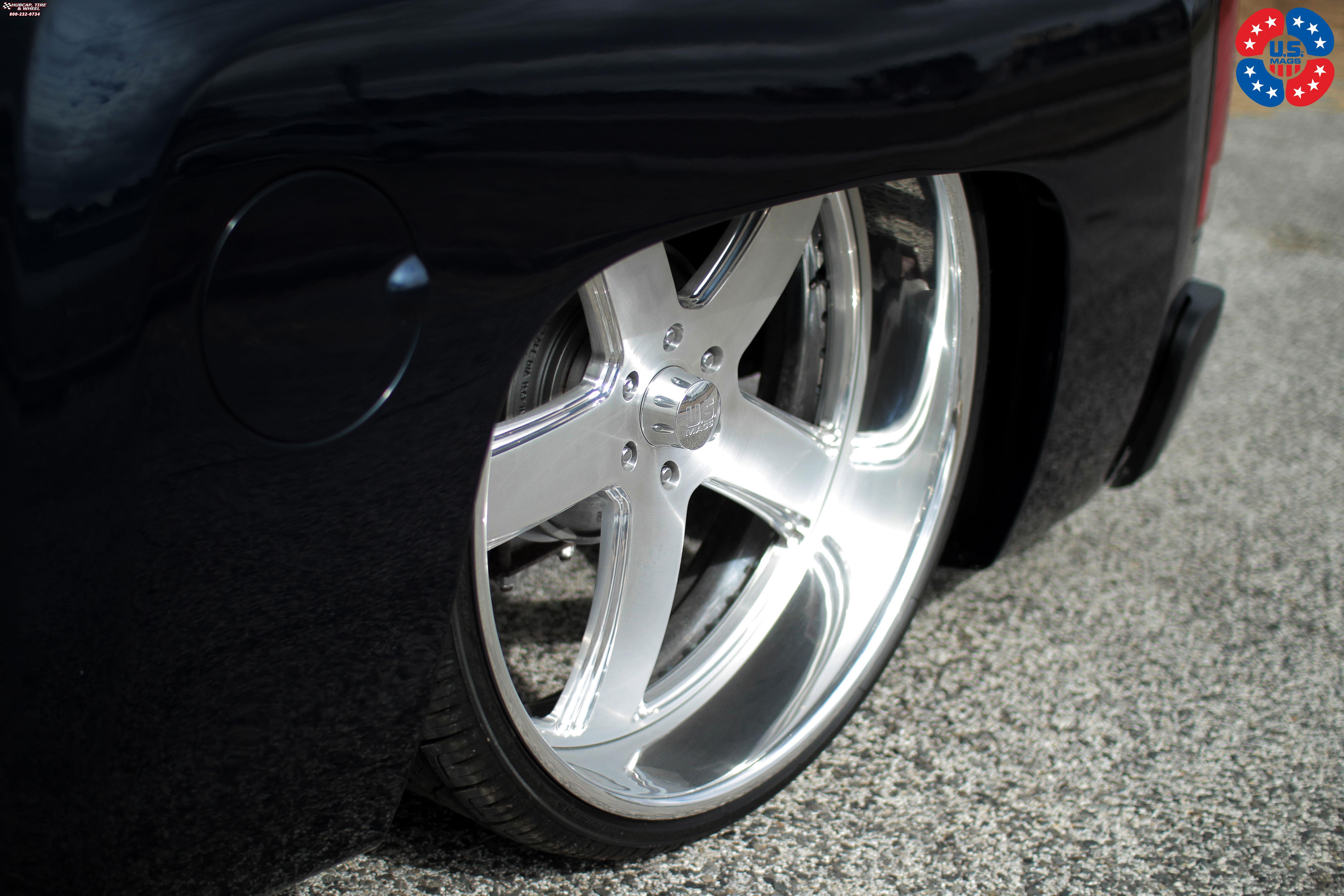 vehicle gallery/chevrolet silverado 1500 us mags hustler u458 26X9  Brushed Face, Hi Luster Windows wheels and rims
