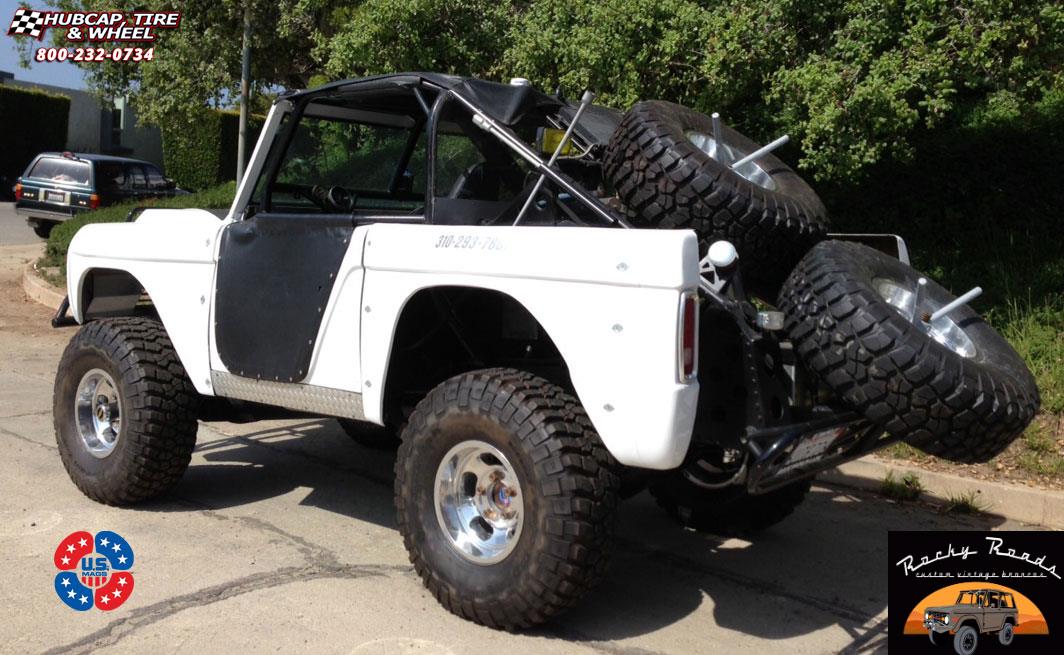 vehicle gallery/ford bronco us mags indy u101 truck 15X9  Polished wheels and rims