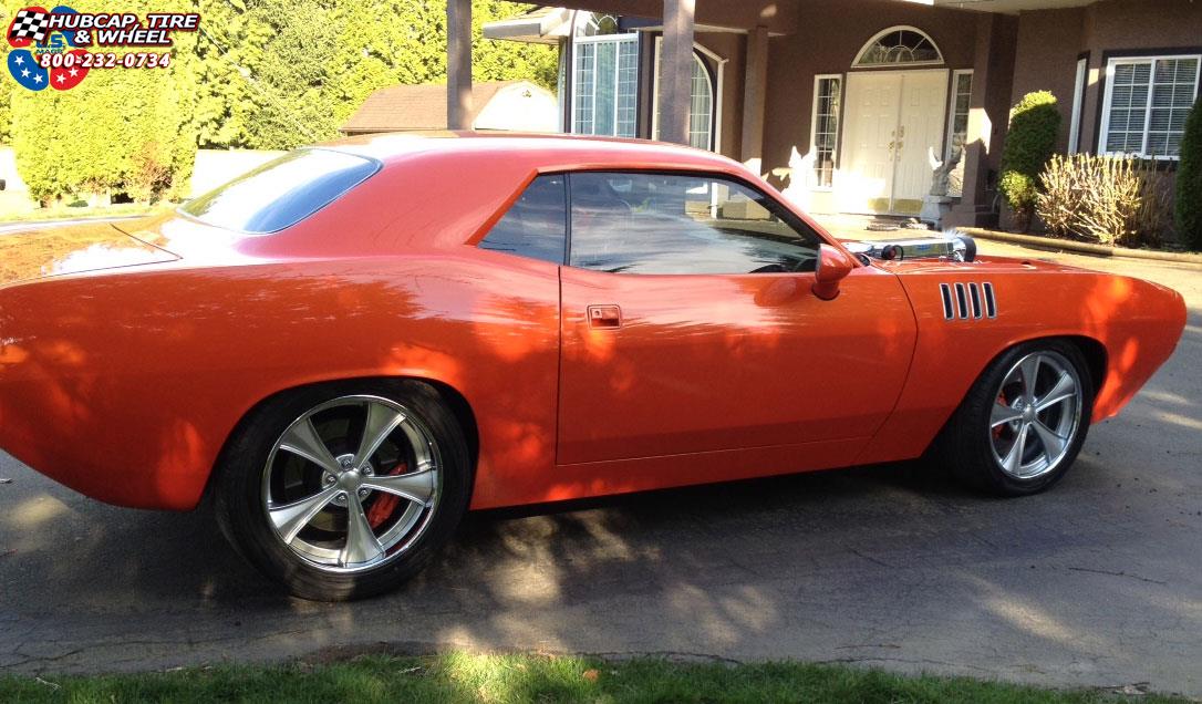 vehicle gallery/plymouth cuda us mags sidewinder u516 19X8  Custom wheels and rims