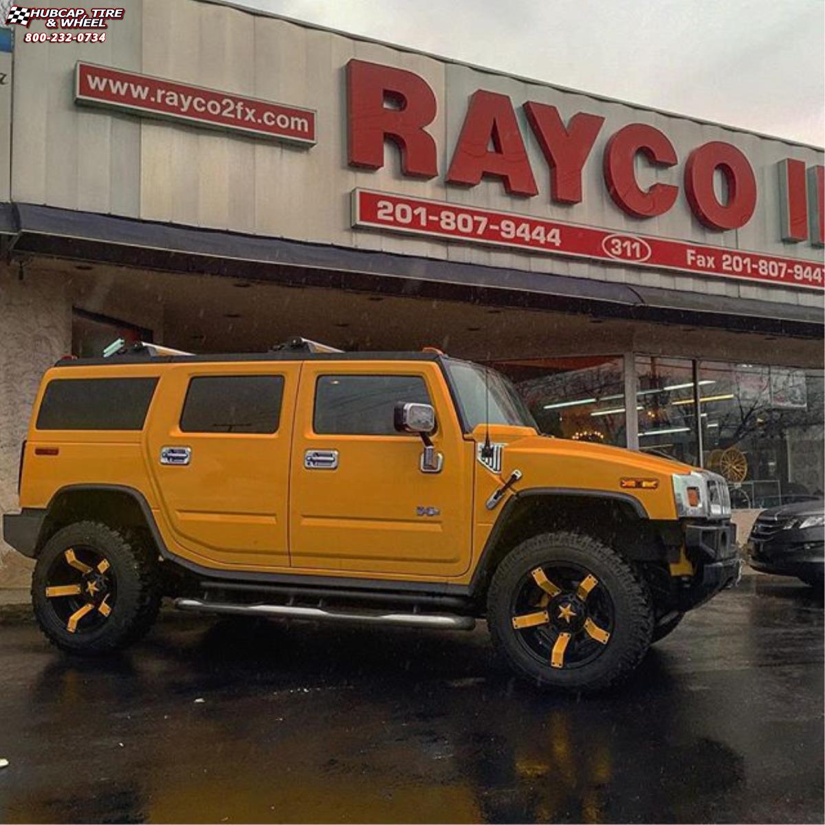 vehicle gallery/hummer h2 xd series xd811 rockstar 2   wheels and rims