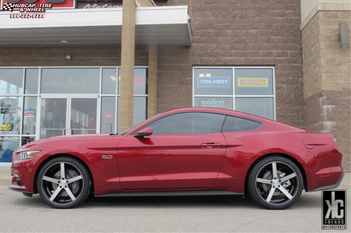 vehicle gallery/ford mustang xd series km685 district   wheels and rims