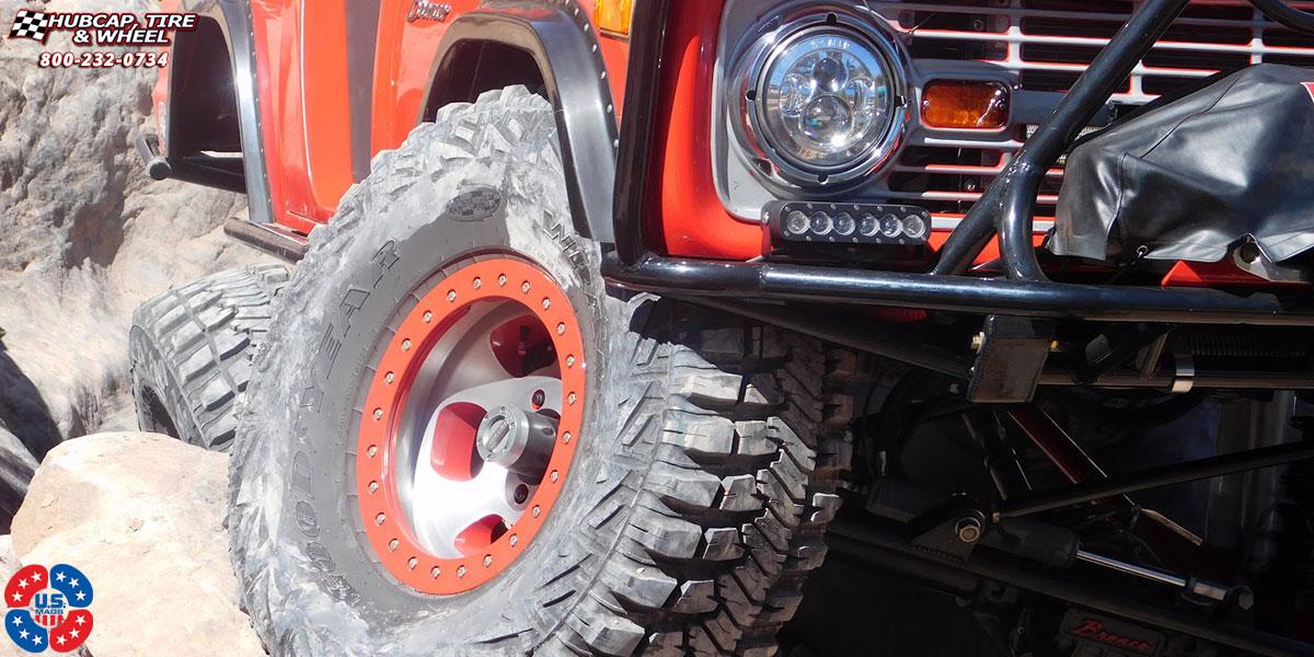 vehicle gallery/ford bronco us mags indy u101 truck 17X9 Brushed wheels and rims