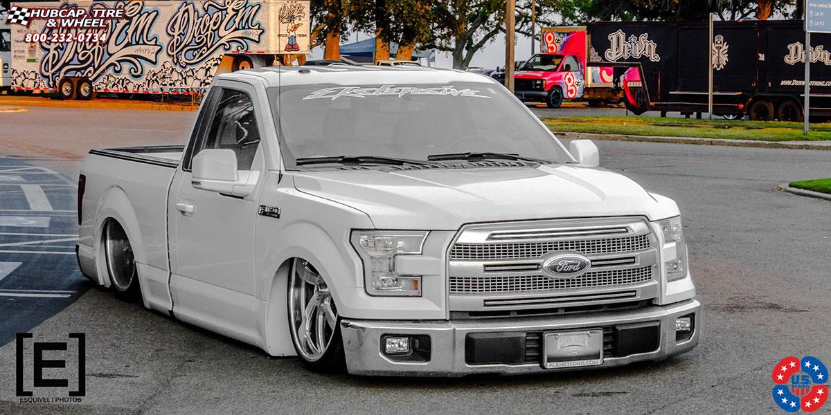 vehicle gallery/ford f 150 us mags outlaw u461 0X0  Brushed Face, Hi Luster Windows wheels and rims