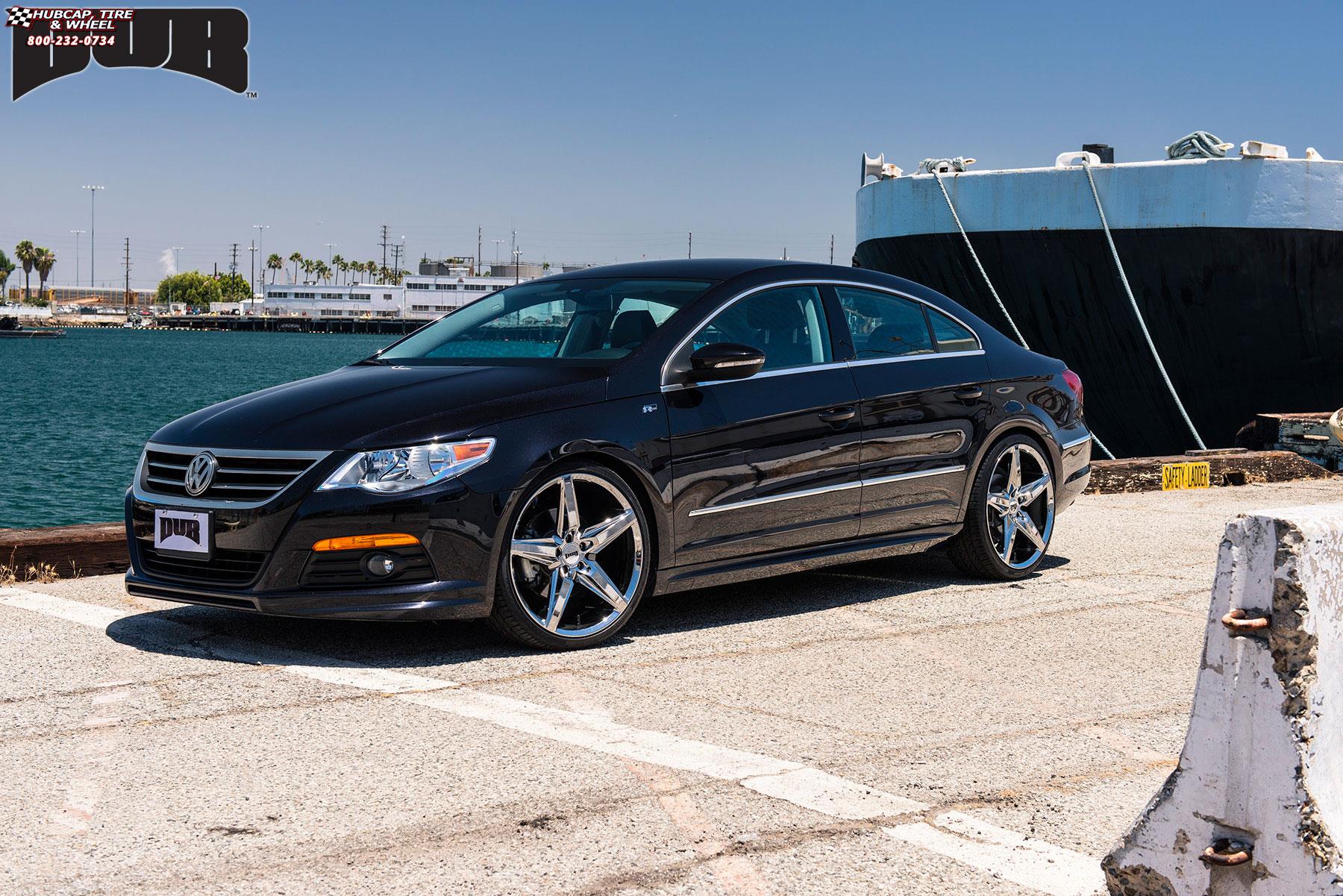vehicle gallery/volkswagen cc dub lace s118 20X8.5  PVD Chrome wheels and rims