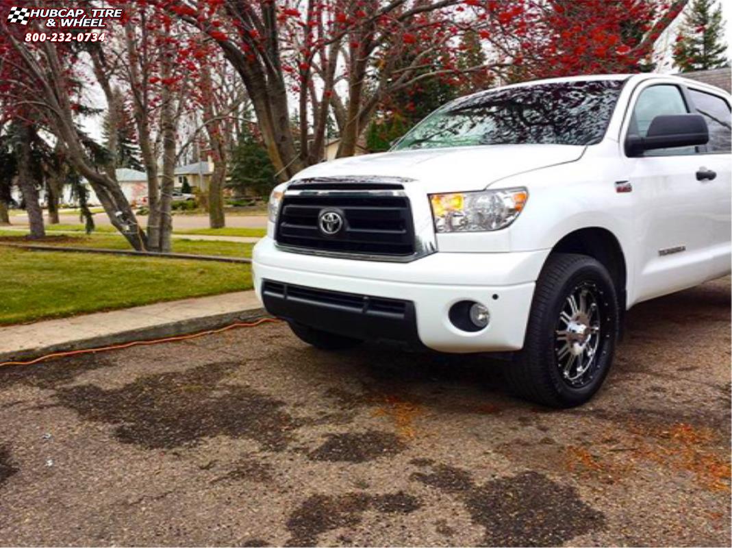 vehicle gallery/2011 toyota tundra xd series xd795 hoss x  Gloss Black Machined wheels and rims