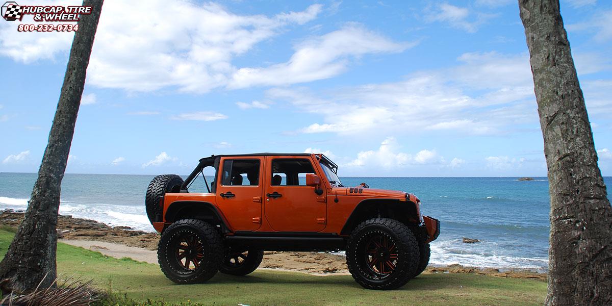 vehicle gallery/jeep wrangler fuel forged ff07 0X0  Polished or Custom Painted wheels and rims