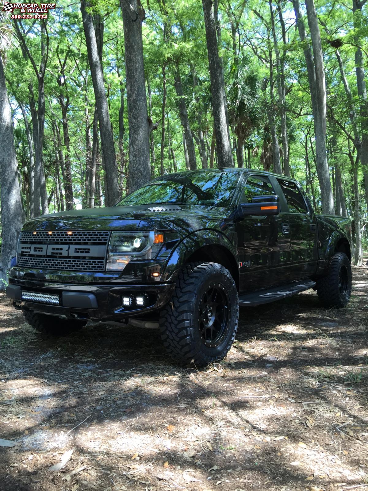vehicle gallery/2013 ford f 150 raptor xd series xd127 bully 20x9  Satin Black wheels and rims