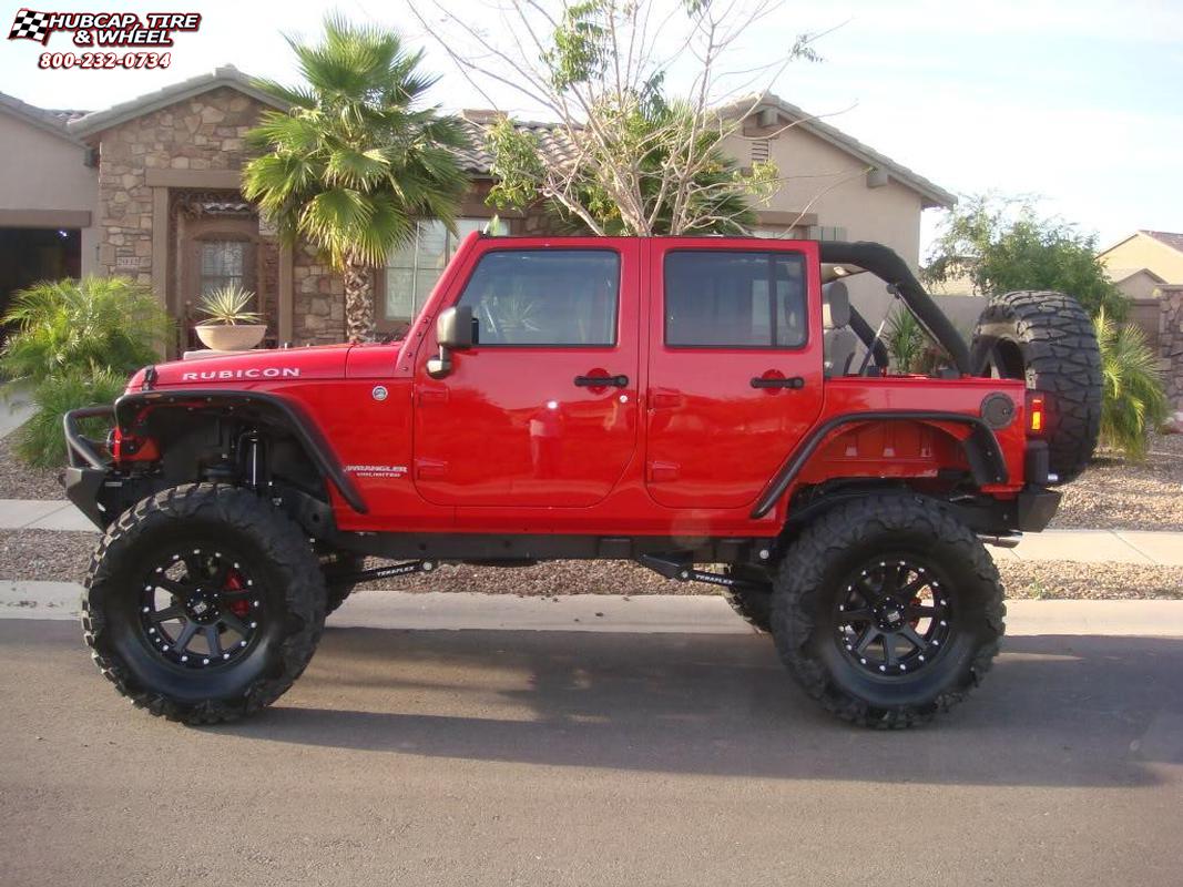 vehicle gallery/2009 jeep wrangler xd series xd798 addict 20x9  Matte Black wheels and rims